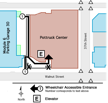 Pottruck Map